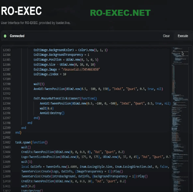 Ro-Exec Executor